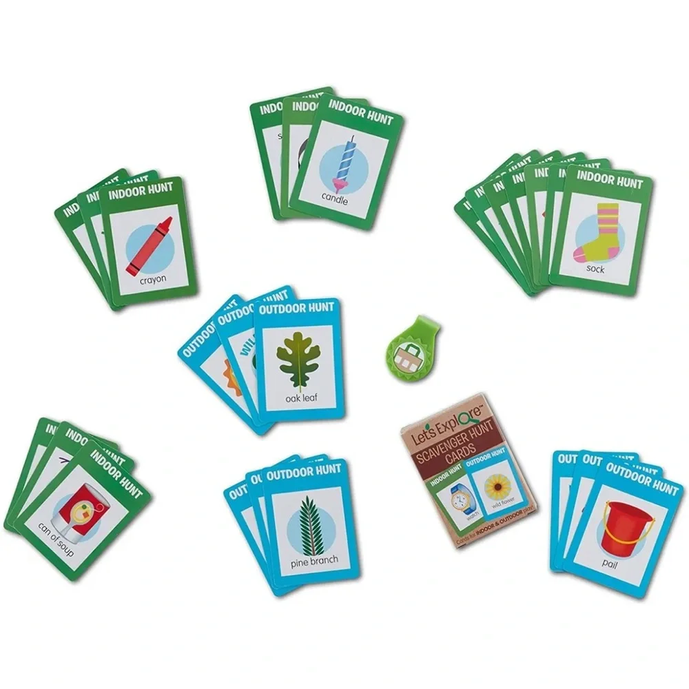 Melissa & Doug Let's Explore Scavenger Hunt Play Set New